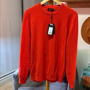 NAADAM Men's Red Sweater
